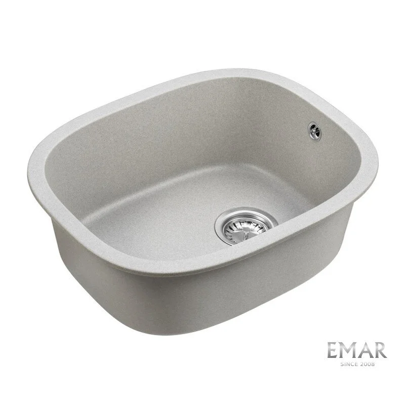 

Кухонная мойка Emar Quartz EMQ-1560.P Барит бежевый