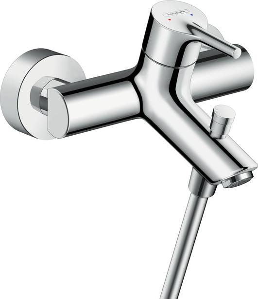 Комплект для ванной Смеситель Hansgrohe Talis S 72400000 + Смеситель Hansgrohe Talis S 72031000 + Душевой гарнитур Hansgrohe Crometta 26650400