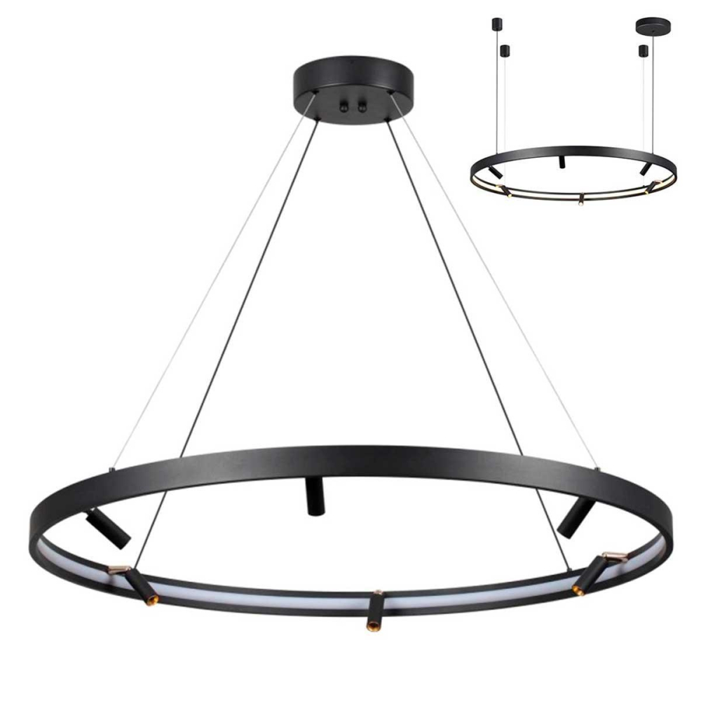 Подвесная светодиодная люстра Odeon Light Hightech Fonda 4317/93L