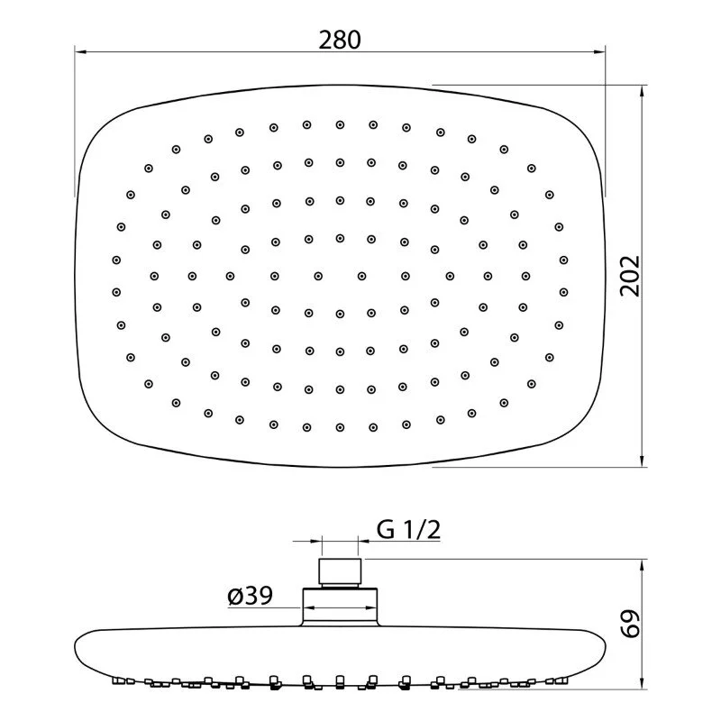 Душевая система Elghansa Shower Systems 2308883-2L (Set-25-New), хром