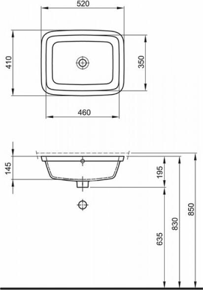 Раковина 52 см Kolo Style L21846000