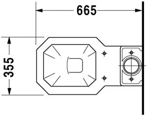 Напольный унитаз Duravit 1930 Series 022709