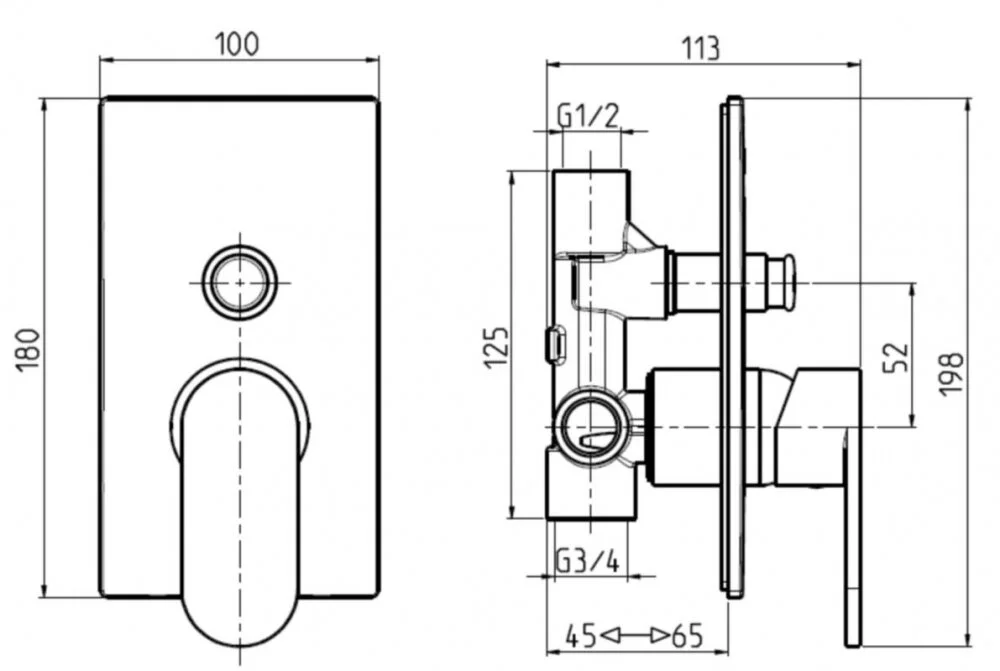 Смеситель для ванны с душем M&Z Castello CSL02800M хром