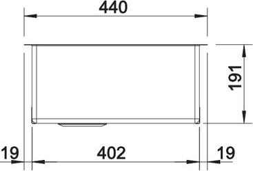 Кухонная мойка Blanco Claron 400/400-IF 521617