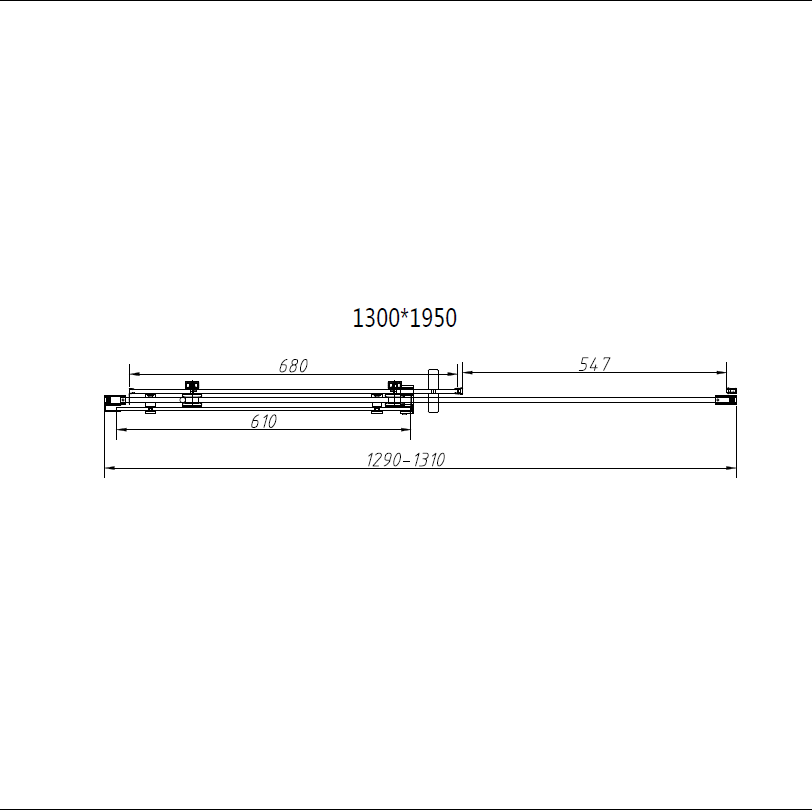 Душевой уголок Vincea Como-N VSR-4CN9013CL 130x90, хром, стекло прозрачное