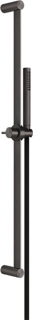 Душевой гарнитур Gessi 316 54044#707, brushed black metal PVD