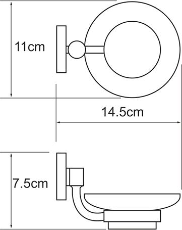 Мыльница Wasserkraft Rhein 6229