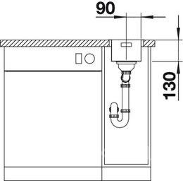 Кухонная мойка Blanco Andano 180-IF 522951