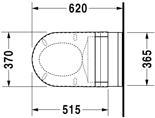 Подвесной унитаз Duravit Starck-3 2226090000