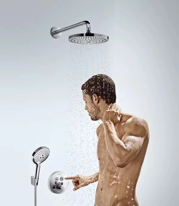 Душевой гарнитур Hansgrohe Raindance Select S 26323400 хром, белый