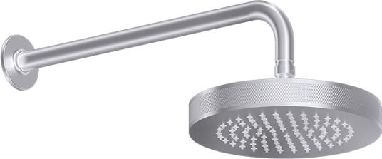 Верхний душ с кронштейном Gessi Inciso 58185#149, finox