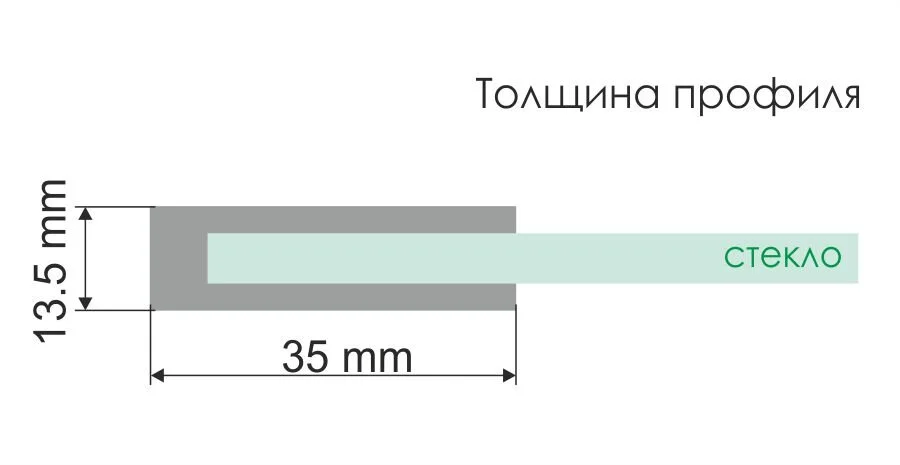 Шторка на ванну WasserKRAFT Berkel 48P 48P02-110L Matt glass Fixed