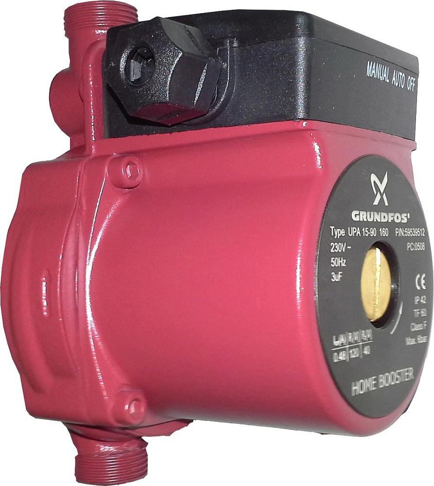 Насос Grundfos UPA 15-90 99547009 DN15 подъём 9 м 160 мм