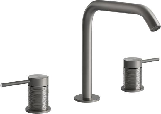 Смеситель для раковины Gessi 316 Trame 54312#239, steel brushed