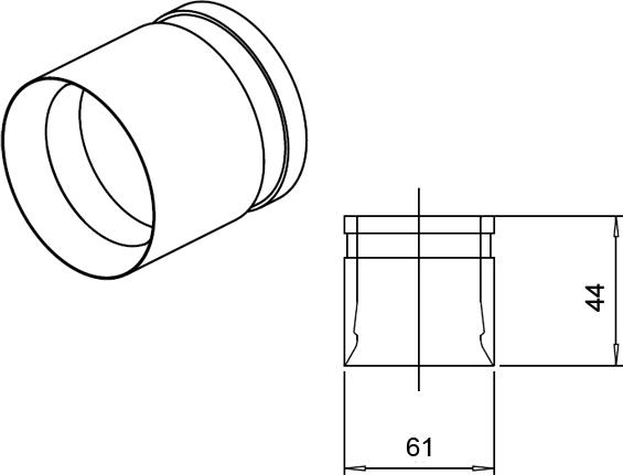 Гильза Rehau Rautitan MX 63