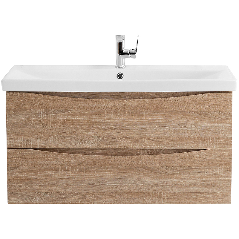 Тумба под раковину BelBagno MARINO-CER-1000-2C-SO-WO-P 100 см, Rovere Bianco