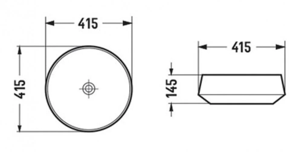 Раковина накладная Comforty 00-00012221 белый, черный