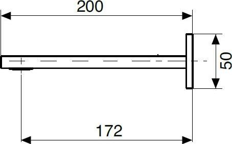 Излив для ванны Cezares UNIKA-SCV-02, бронза