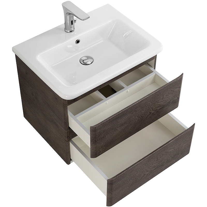 Тумба под раковину BelBagno ALBANO-CER-500-2C-SO-RNG 50 см, Robere Nature Grigio