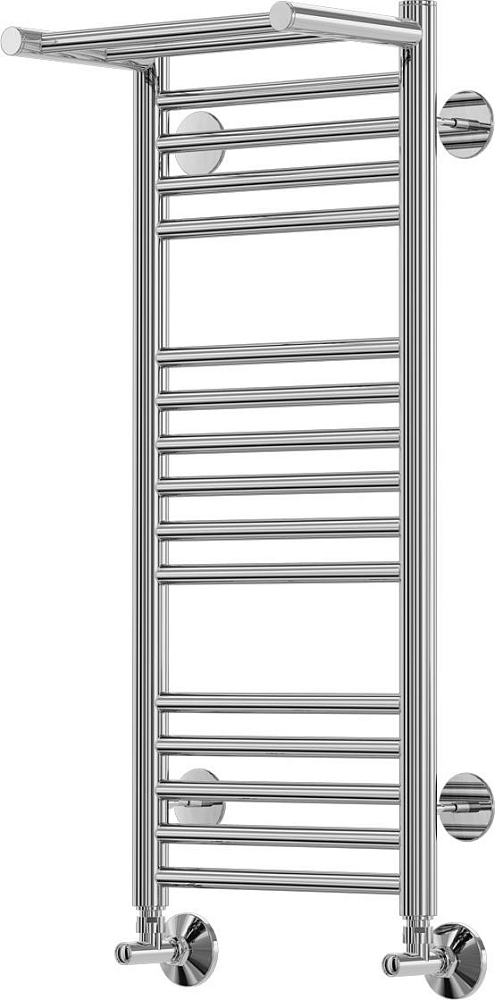 Полотенцесушитель водяной Terminus Аврора П16 300x780 с одной полкой 4660059582344