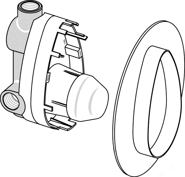 Скрытая часть Ideal Standard Attitude A2650NU