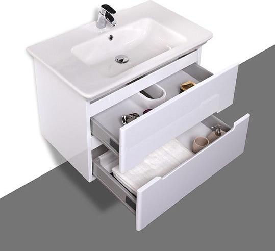 Тумба для комплекта BelBagno TORINO-600-2C-SO-BL bianco lucido