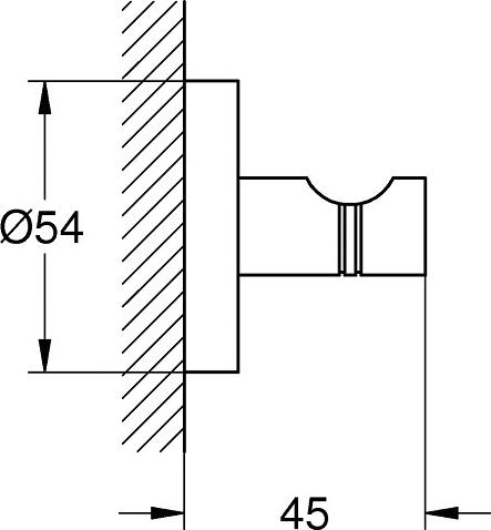 Крючок Grohe Essentials 40364DA1