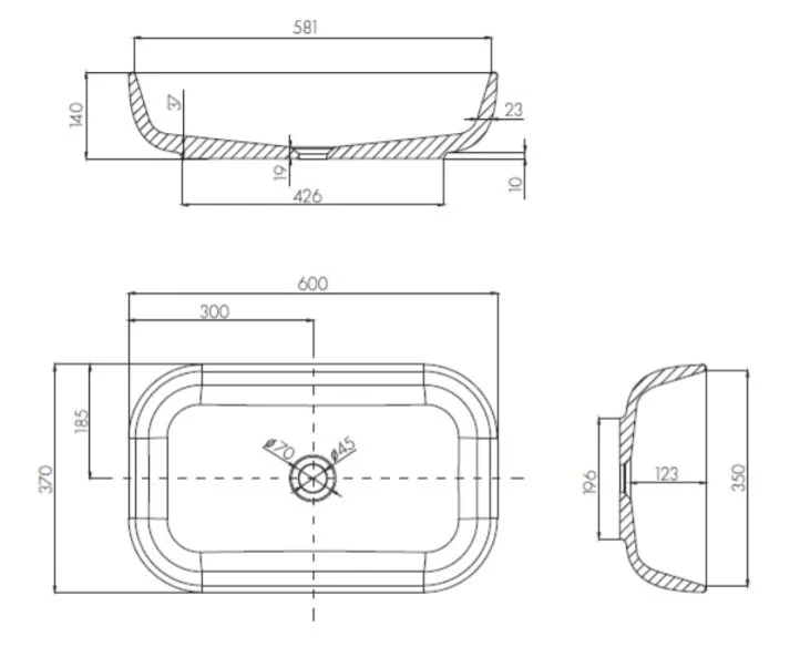 Тумба с раковиной Aquaton Терра 1A2469K2TEKA0/1A73313KLK010 коричневый, черный