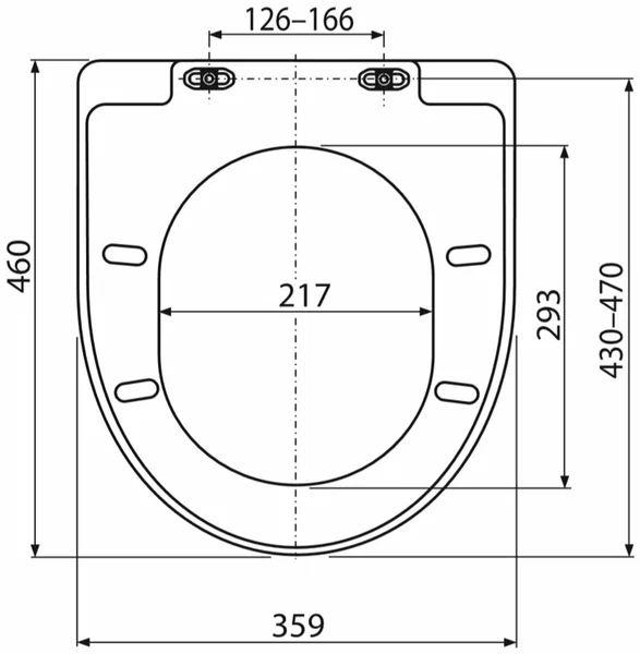 Крышка-сиденье Ravak Chrome X01451 с микролифтом