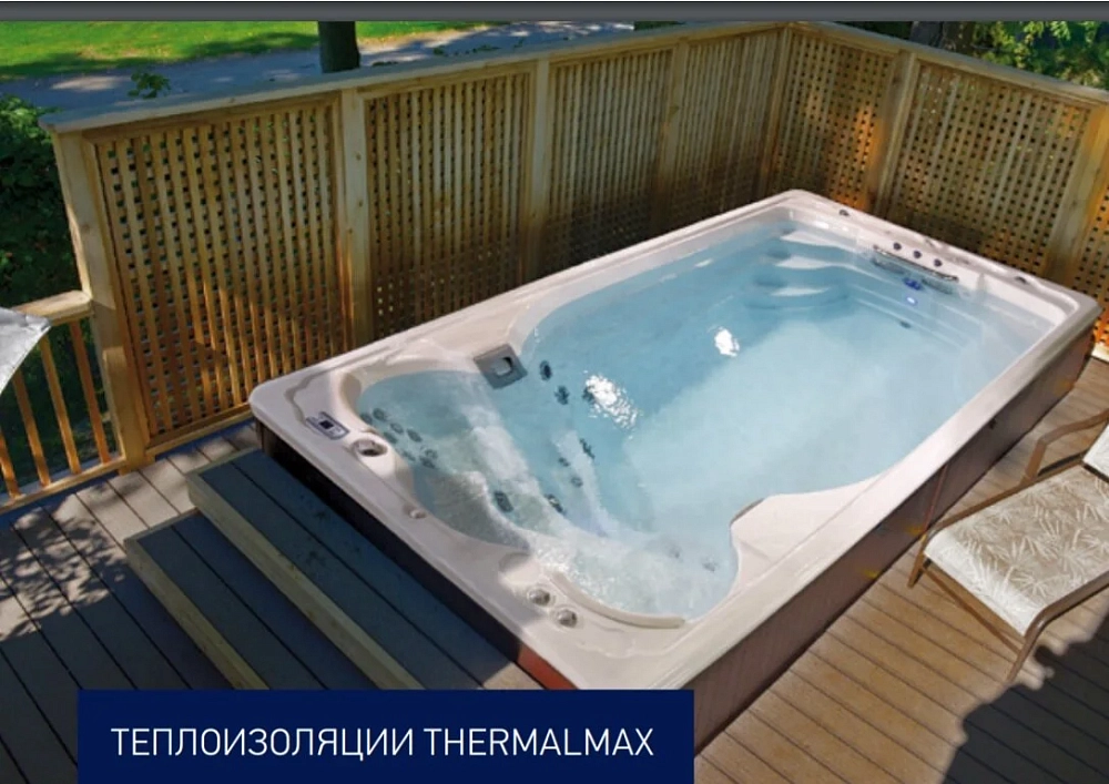 Акриловая ванна Jacuzzi SwimExpert SL142E000D3 белый