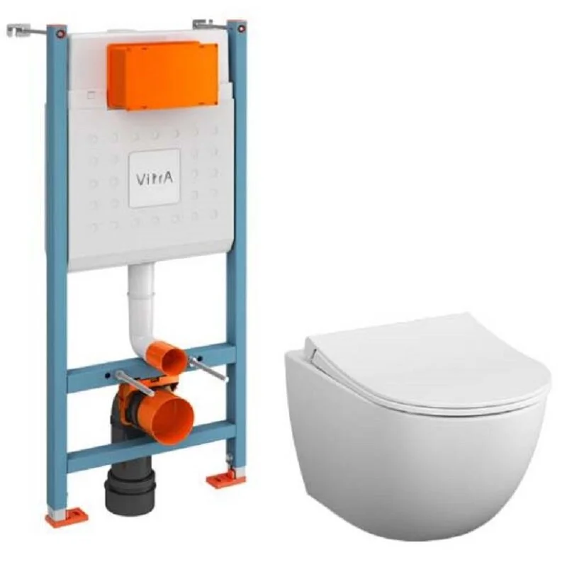 Унитаз с инсталляцией VitrA Sento 9830B003-7211