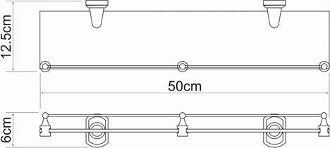 Полка Wasserkraft Oder K-3044