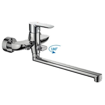 Смеситель для ванны с душем Cron CN172 CN22172 хром