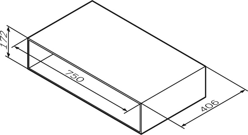 Тумба под раковину Am.Pm Gem M90OHX0750WG