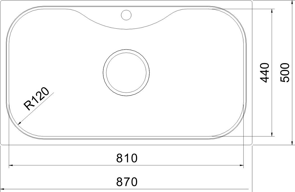 Кухонная мойка Oulin OL-330