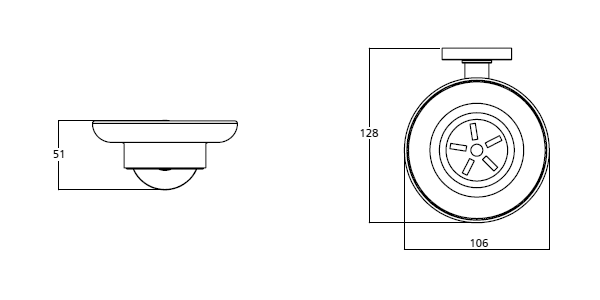 Мыльница Ideal Standard Chorus N1264AA, хром