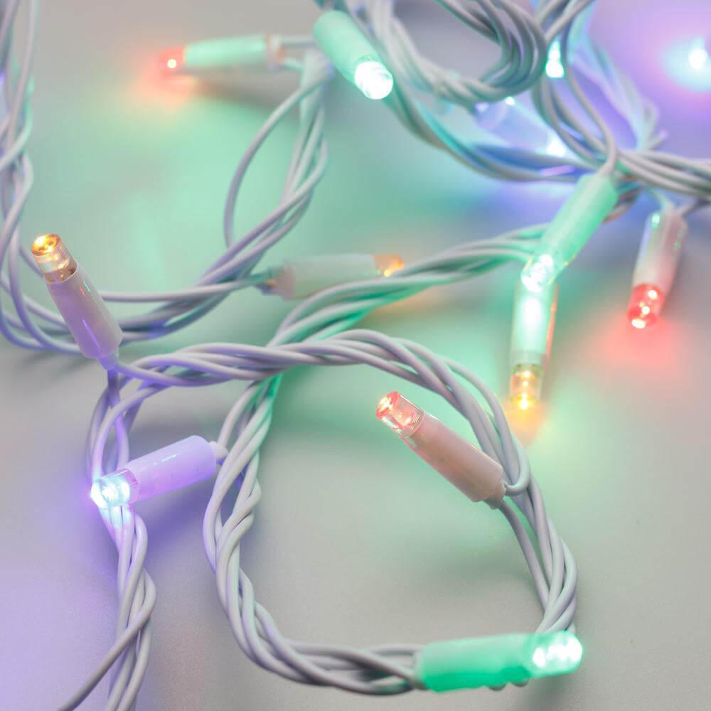 Уличная светодиодная гирлянда Ardecoled нить 230V разноцветный ARD-String-Classic-10000-White-100Led-Live RGB 025823