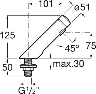 Смеситель для раковины Roca Avant 5A4279C00