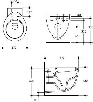 Подвесной унитаз Ideal Standard Small+ T305901