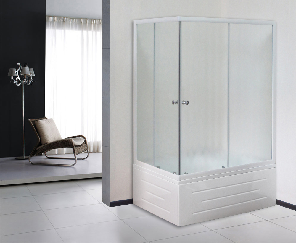 Душевой уголок Royal Bath RB 8100BP-C-R