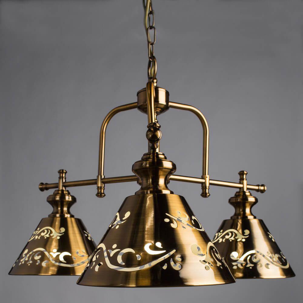 Подвесная люстра Arte Lamp Kensington A1511LM-3PB