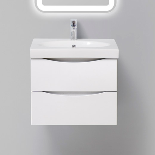 Тумба с раковиной BelBagno Fly 60 bianco opaco