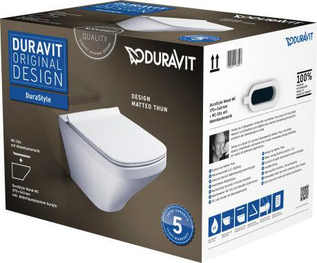 Подвесной унитаз Duravit DuraStyle 2552090000