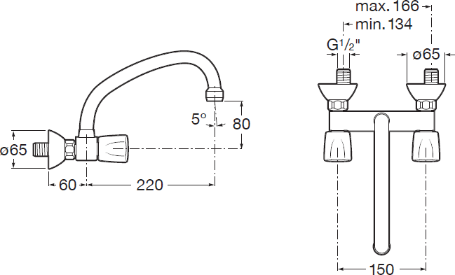 Смеситель для кухонной мойки Roca Brava 5A7730C00