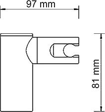 Смеситель Wasserkraft Donau 5302 для душа