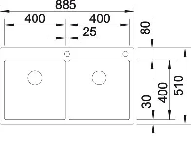 Кухонная мойка Blanco Claron 514206 серый