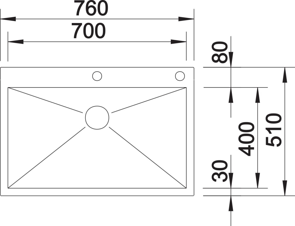 Кухонная мойка Blanco Zerox 700-IF/A 521631