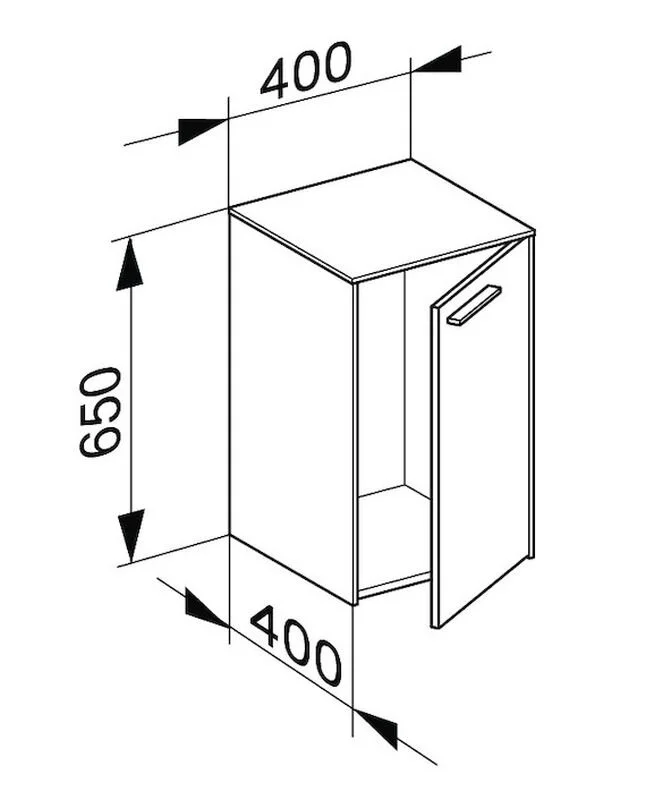 Шкаф-пенал Keuco Royal 60 32110210002 белый