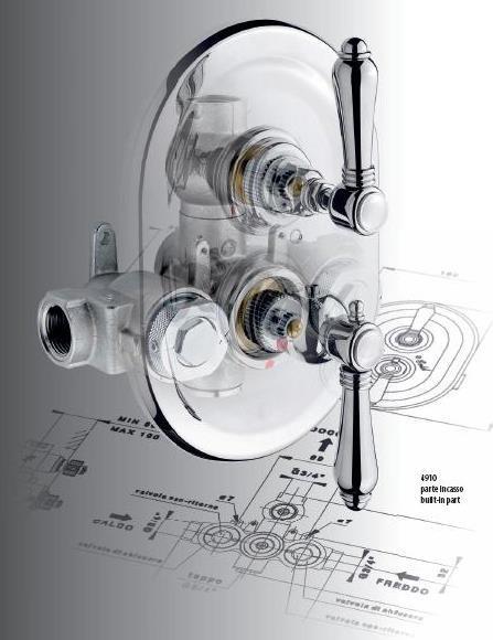 Термостат Nicolazzi Thermostatico 4910 скрытая часть