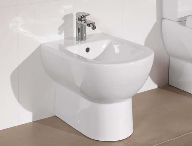 Напольное биде Villeroy & Boch Subway 7410 0001 alpin